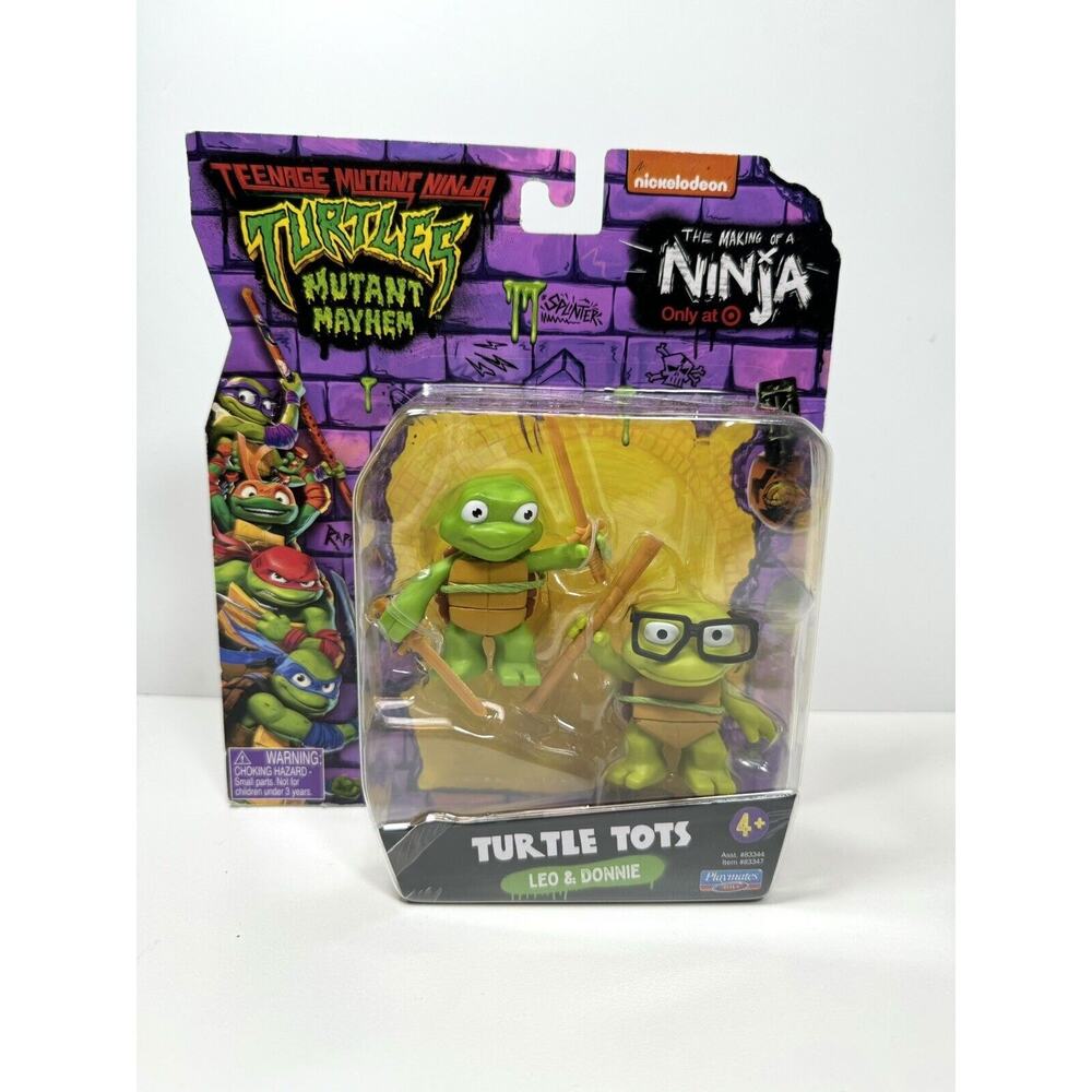 TMNT Teenage Mutant Ninja Turtle Mutant Mayhem Leo Donnie Tots 83347